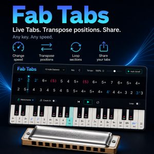 harmonica tabbing software