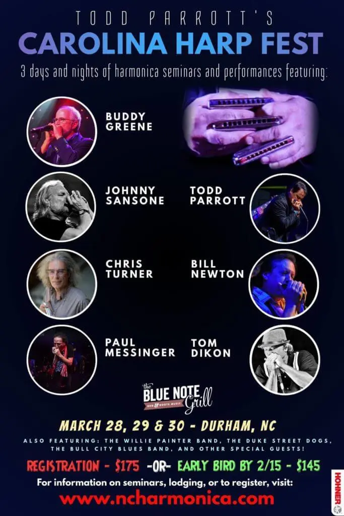 New Harmonica Effect – Harp Wah Sponsors Todd Parrott's "Harp Fest"