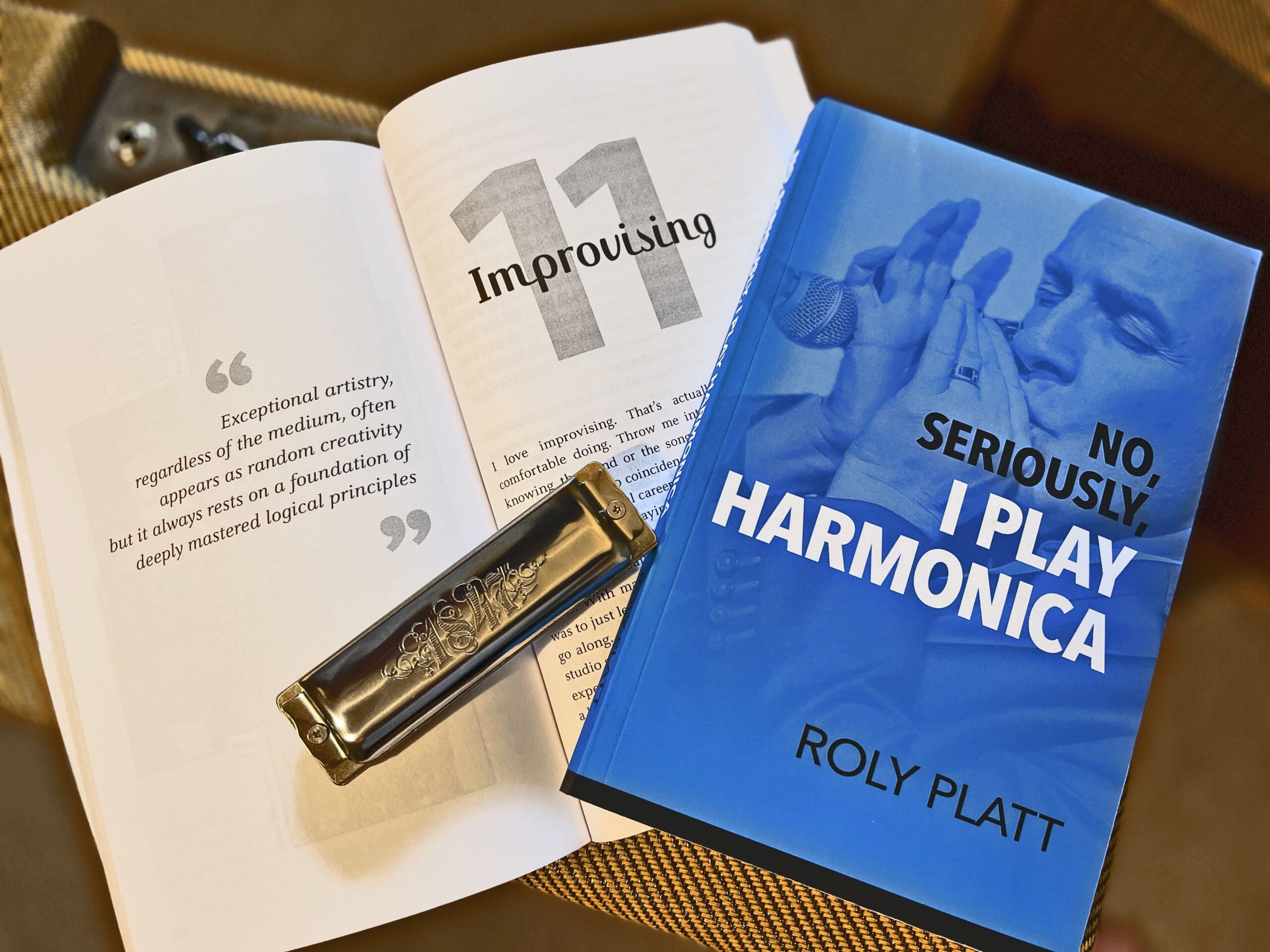 No, Seriously… I Play Harmonica Book Cover
