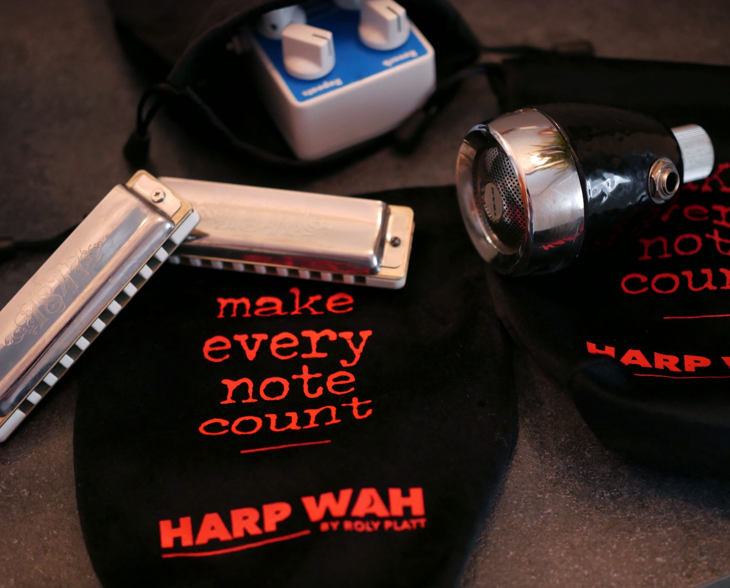 The Harp Wah. Harmonica Effects. improve cupping soundshand wah