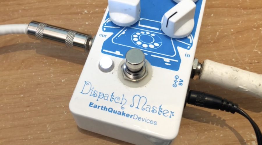 Dispatch Master a Reverb delay pedal for harmonica
