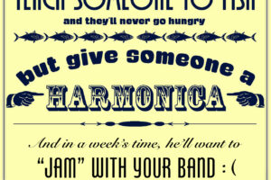 Harmonica Jokes Jamming
