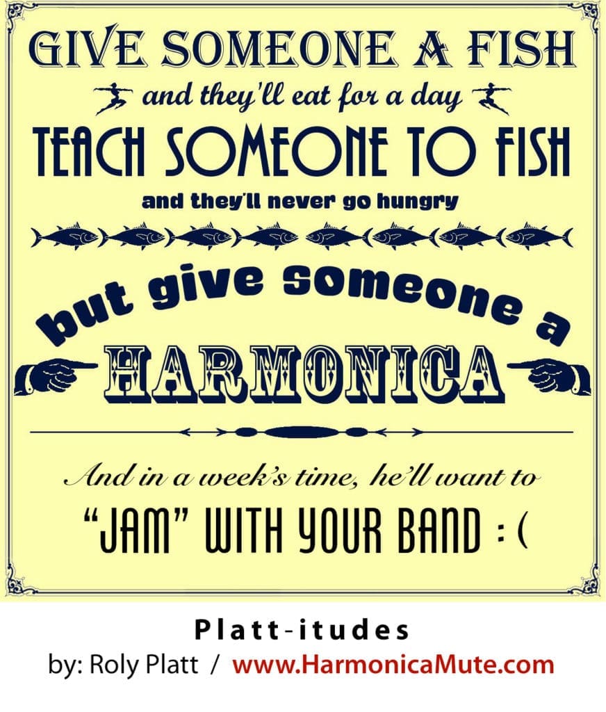 Harmonica Jokes Jamming