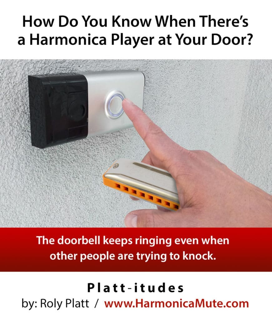 Harmonica Player at Your Door? harp players humorfunnyharmonica laughs