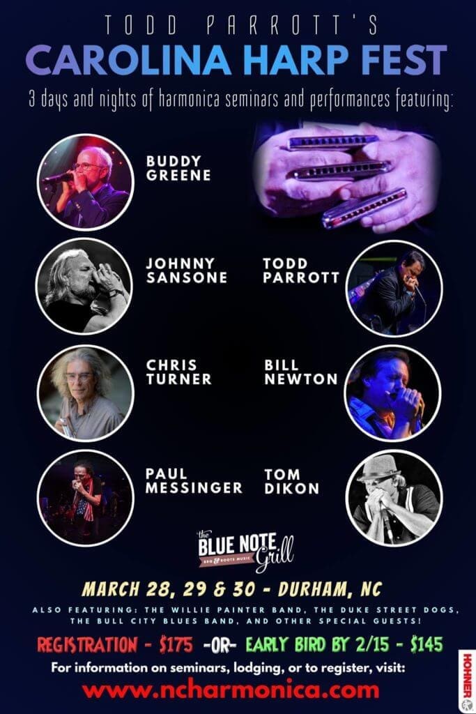 New Harmonica Effect – Harp Wah Sponsors Todd Parrott's "Harp Fest"
