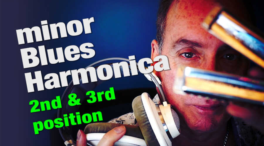 Harmonica minor blues